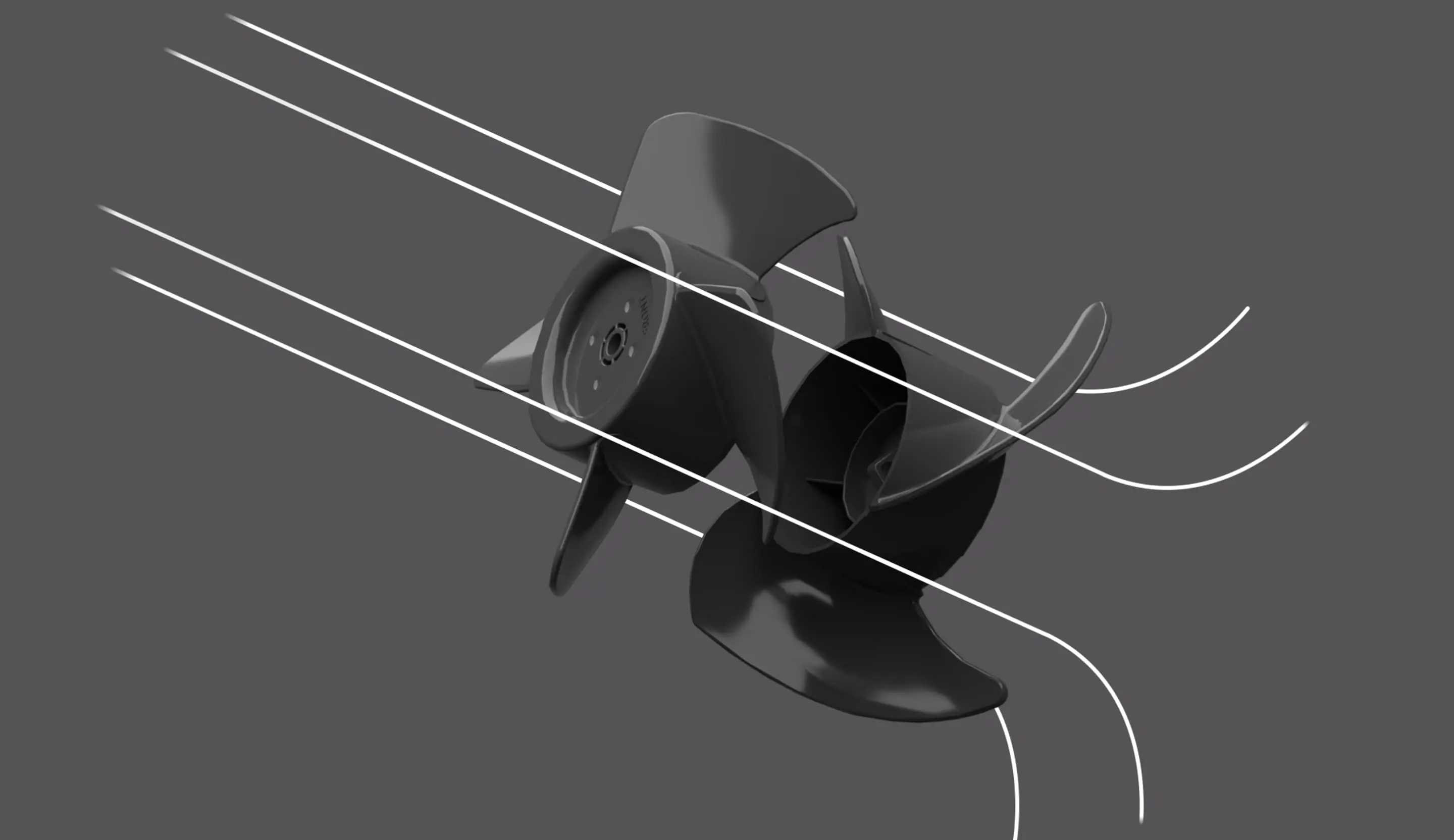 二重反転ファン1