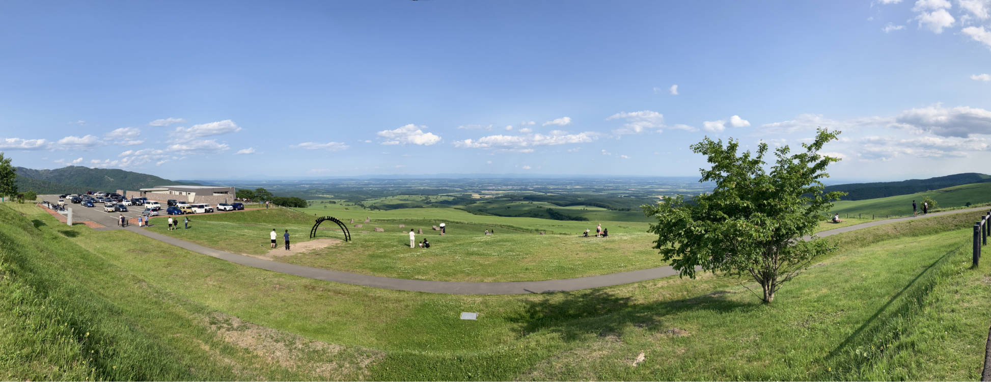 ナイタイテラスの風景