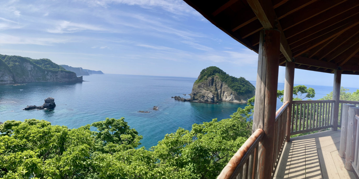 展望台の景色